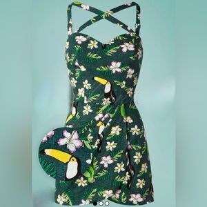 Tiki Pinup Playsuit